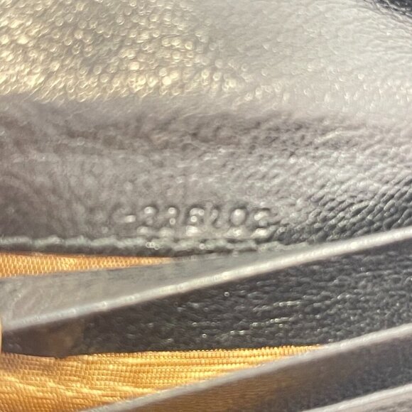 Salvatore Ferragamo Black Leather Bifold Wallet w/ Bamboo Gancini - Preowned - Picture 13 of 13